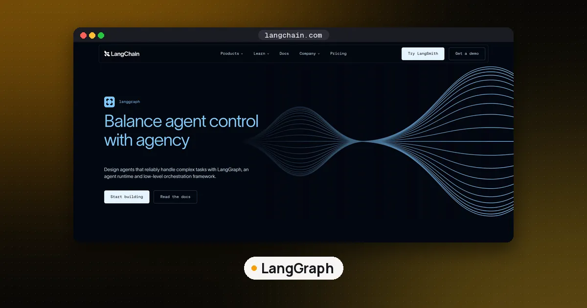 Screenshots of LangGraph